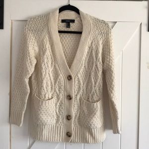 Chunky Cable Knit Cardigan